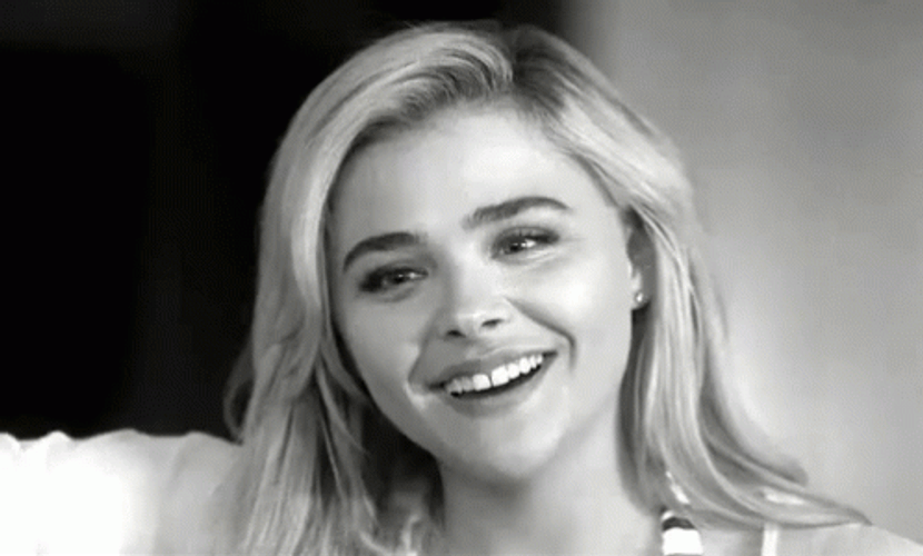 Actress Chloe Grace Moretz Eye Rolling Reaction GIF
