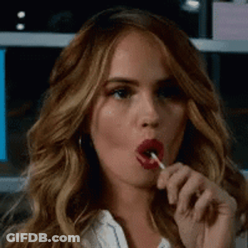 Actress Debby Ryan Sensual Sucking Lollipop GIF