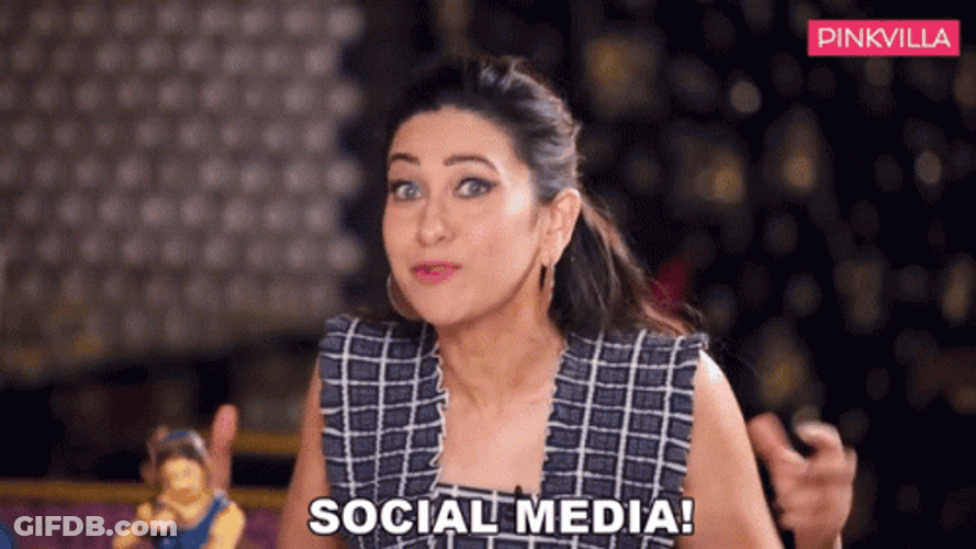 Actress Karisma Kapoor Social Media GIF