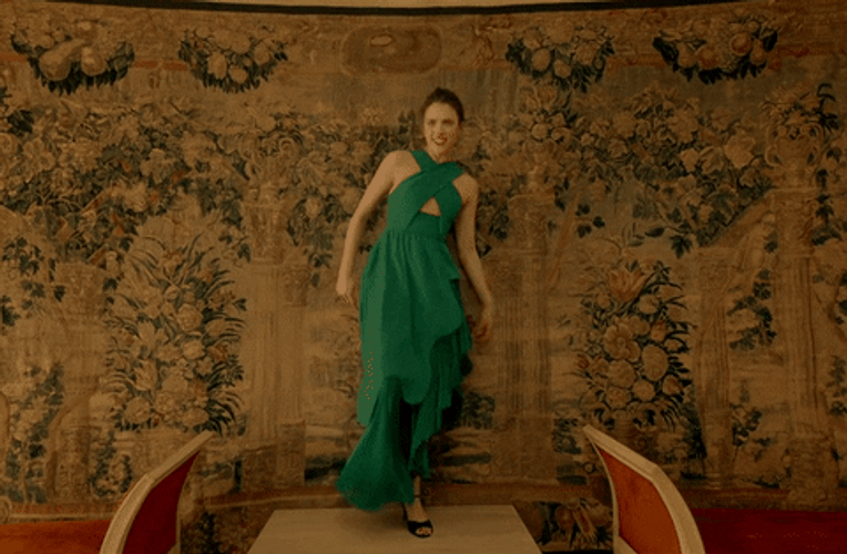 Actress Margaret Qualley Kenzo GIF