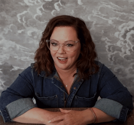 Actress Melissa McCarthy Reaction GIF