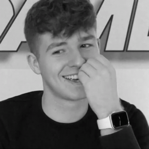 Adam B Silly Face GIF