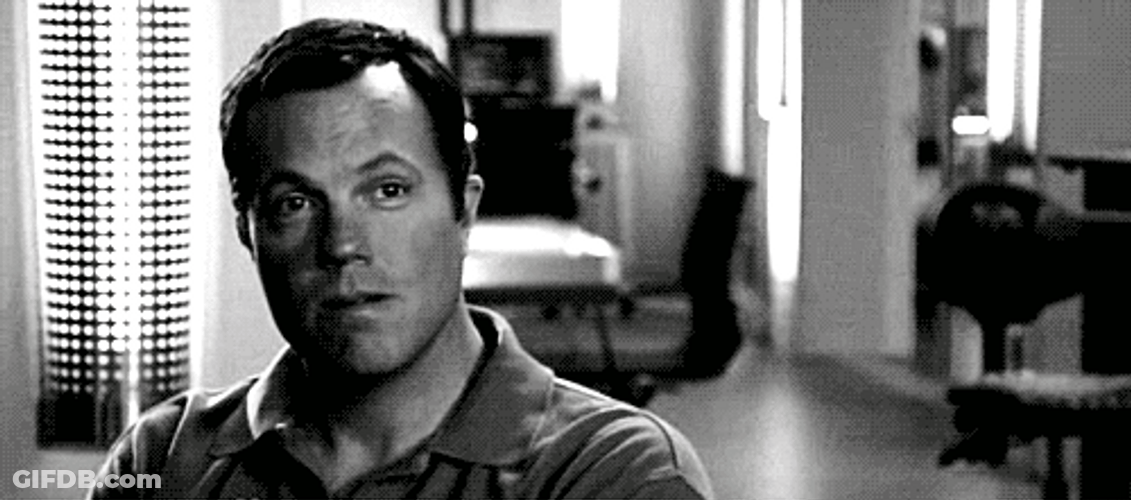 Adam Baldwin Black And White GIF
