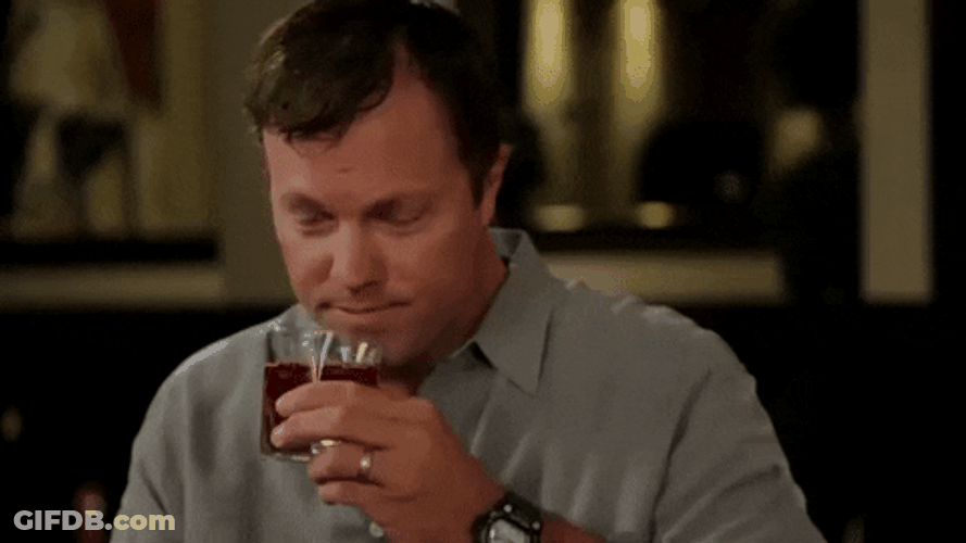 Adam Baldwin Drinking GIF