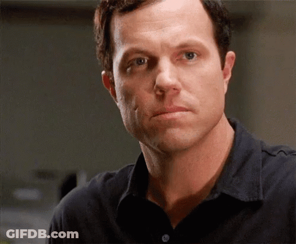 Adam Baldwin Winking As Casey GIF