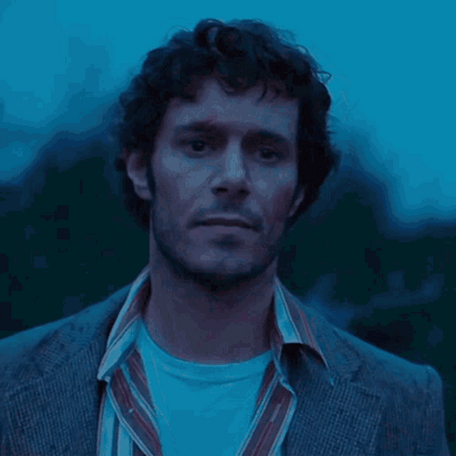 Adam Brody Eating Gum GIF