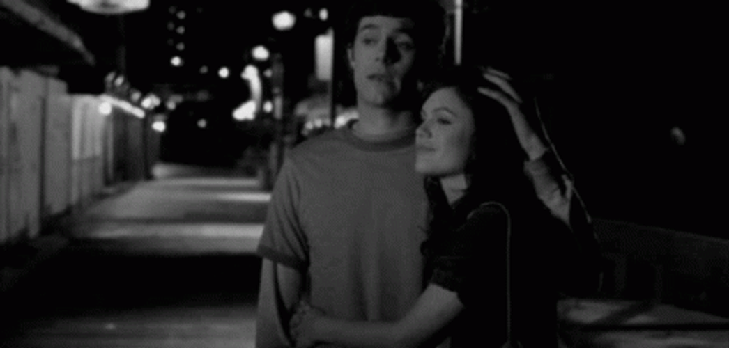 Adam Brody Hugs And Kisses GIF