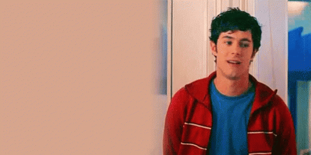 Adam Brody Shrugging Shoulder GIF