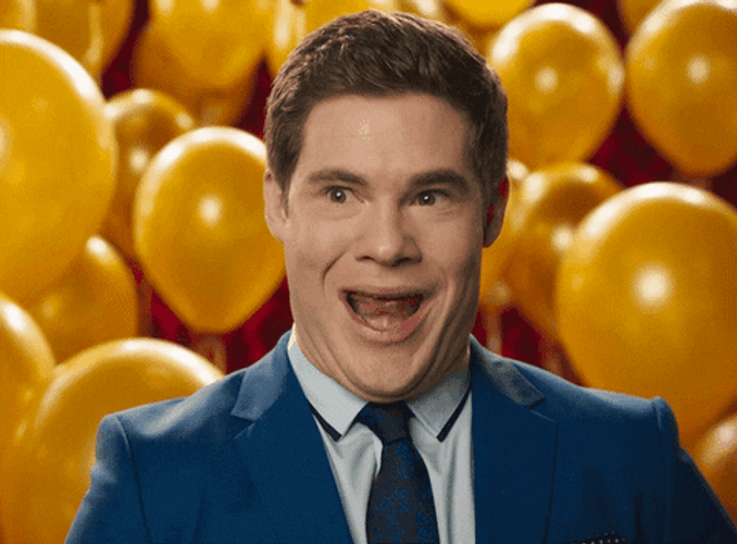 Adam Devine Excited MTV Awards GIF