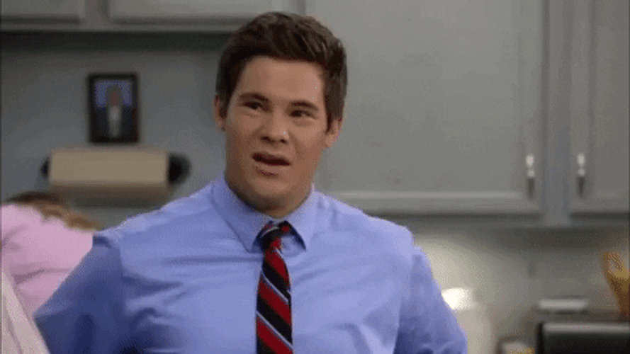 Adam Devine Huffy Tantrum Workaholics GIF