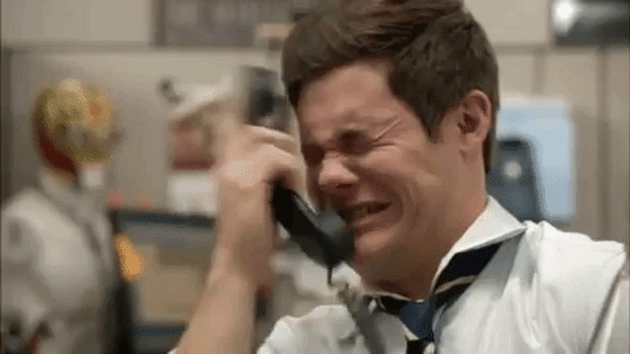Adam Devine Phone Slap Workaholics GIF