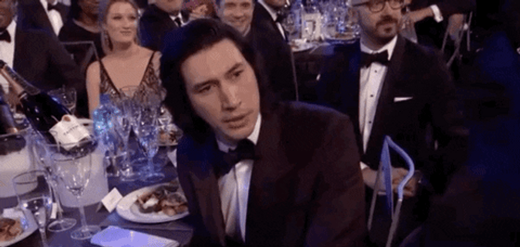 Adam Driver In Screen Actors Awards Night GIF