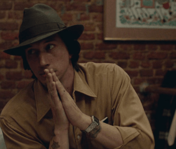 Adam Driver Rubbing His Hands GIF
