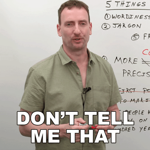 Adam Engvid Don't Tell Me That GIF