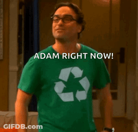 Adam Right Now Go Sports GIF