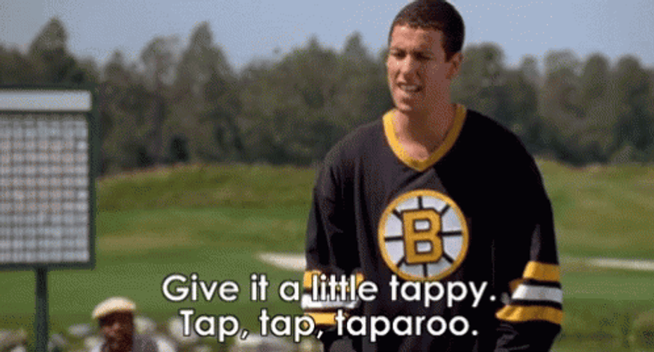 Adam Sandler Happy Gilmore Comedy Film GIF