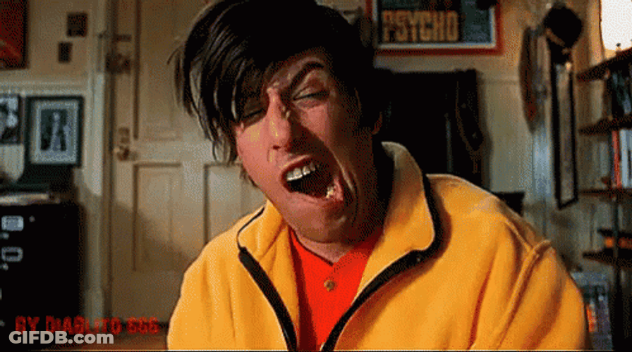 Adam Sandler Head Spinning GIF