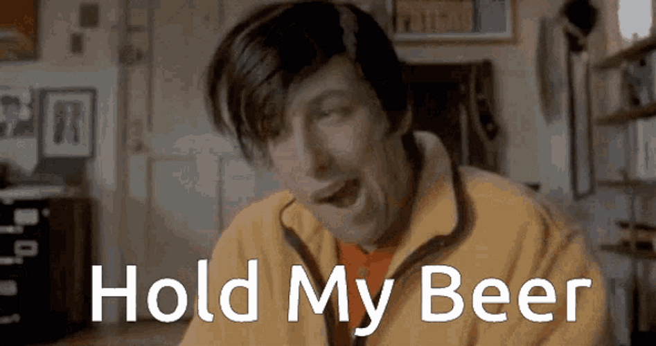 Adam Sandler Hold My Beer Little Nicky GIF