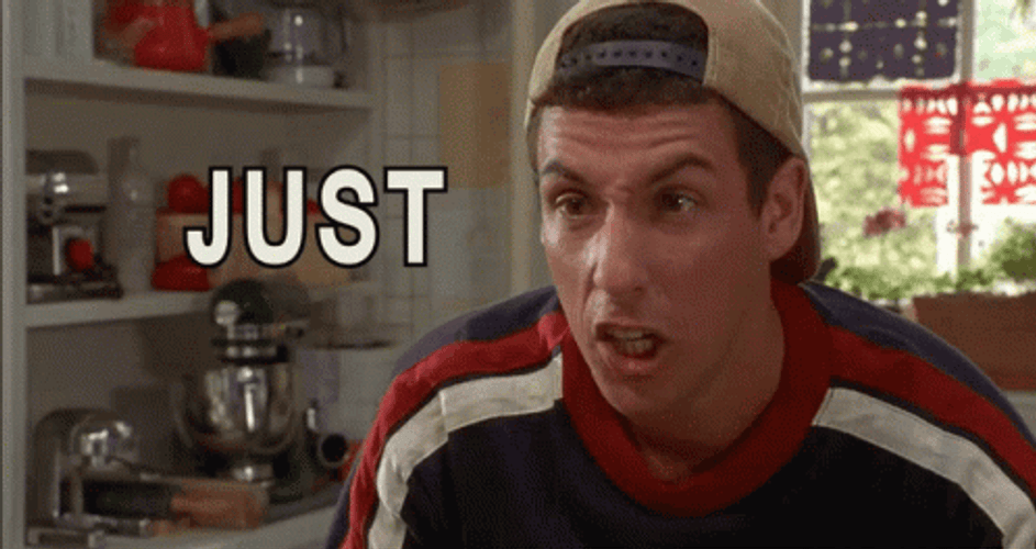 Adam Sandler Just Do It GIF