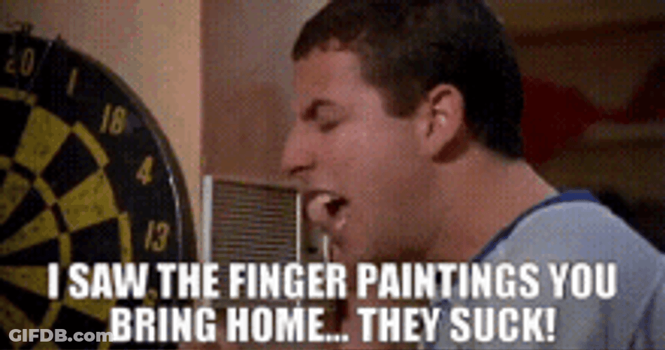 Adam Sandler Painting Sucks GIF