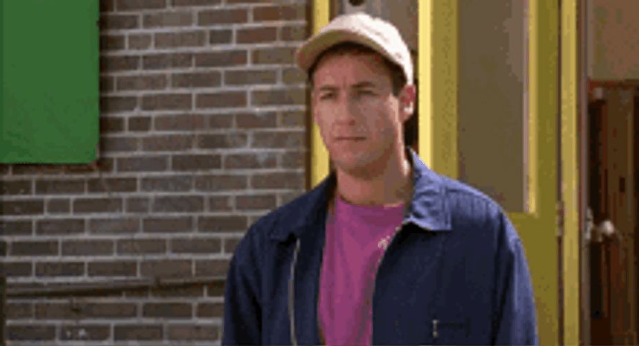 Adam Sandler Playing Basketball GIF