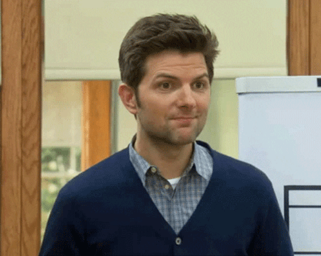 Adam Scott Seriously Listening GIF
