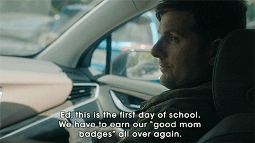 Adam Scott With Madeline Mackenzie GIF
