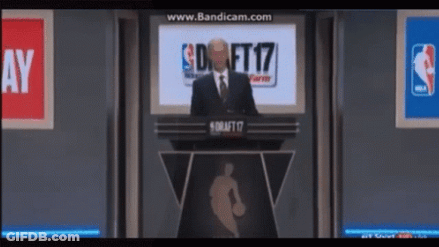 Adam Silver Draft Day GIF