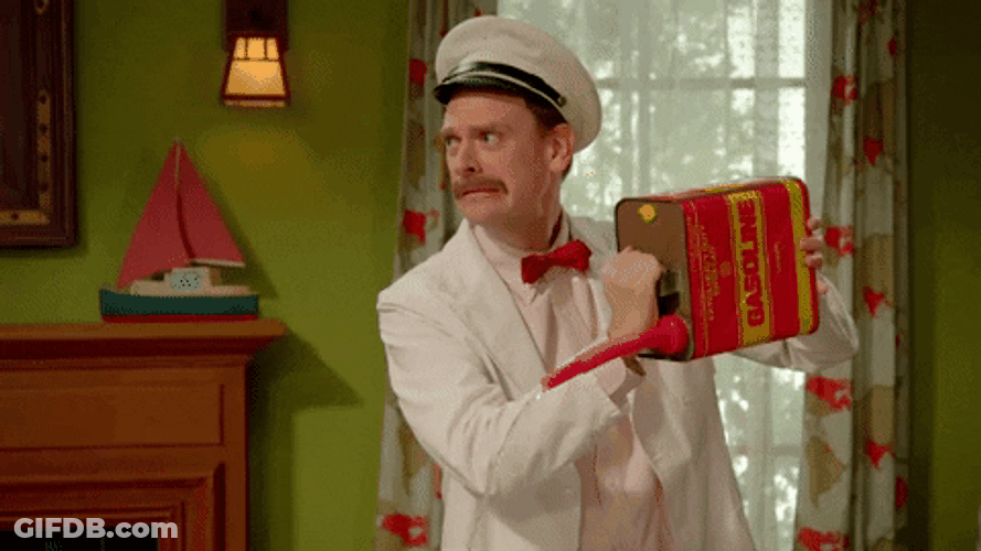 Add More Gas Funny Man Grimace GIF