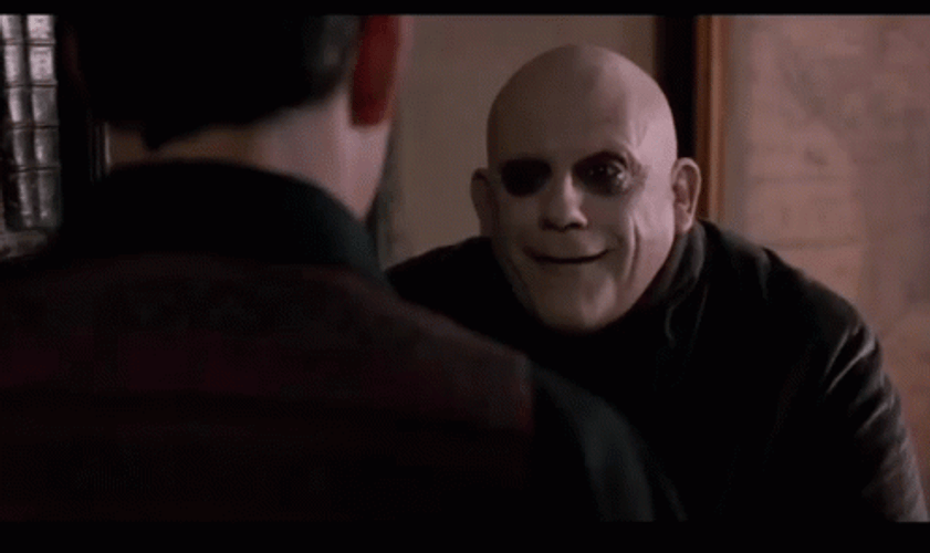 Addams Family Gomez Funny Uncle Fester Laugh GIF