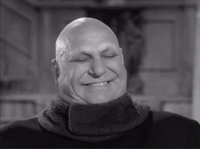 Addams Family Uncle Fester Creepy Wink Blink GIF
