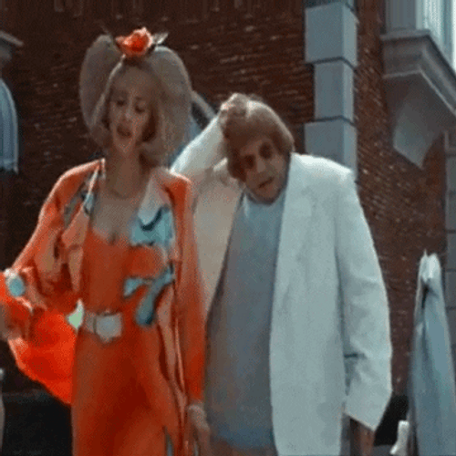 Addams Family Uncle Fester Debbie Walking GIF