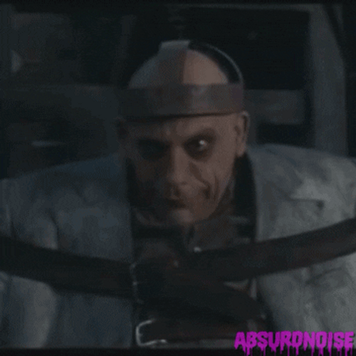 Addams Family Uncle Fester Electrocuted Weird GIF
