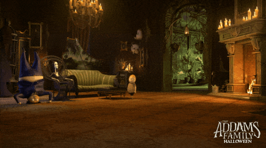 Addams Family Uncle Fester Falling Epic Fail GIF