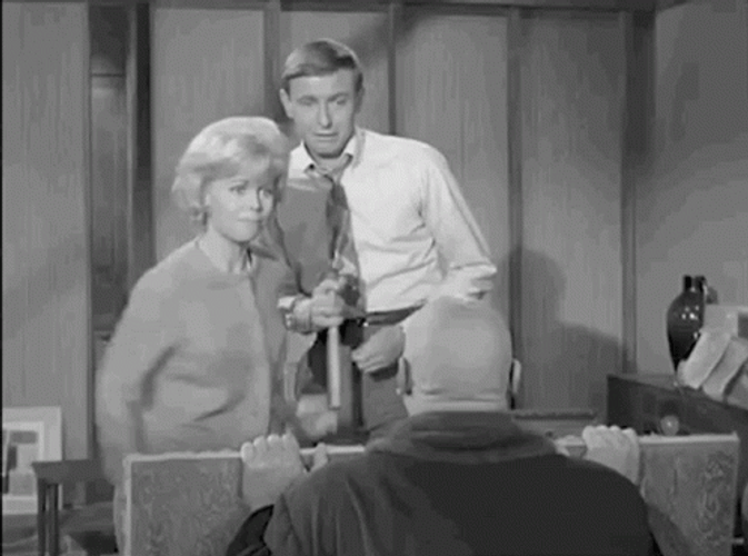 Addams Family Uncle Fester Jackie Coogan Hello GIF