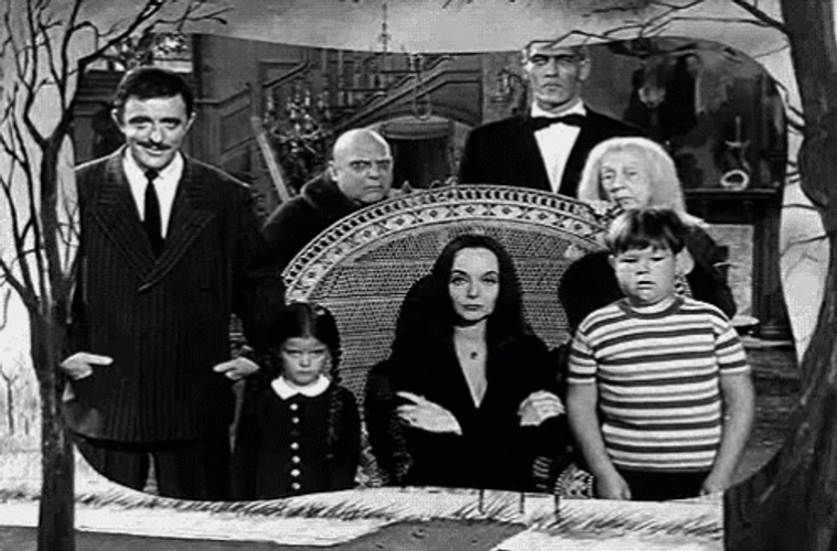 Addams Family Uncle Fester Jackie Snap Twice GIF