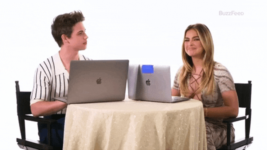 Addison Rae Interview GIF
