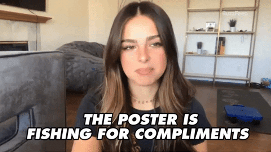 Addison Rae Poster Fishing GIF