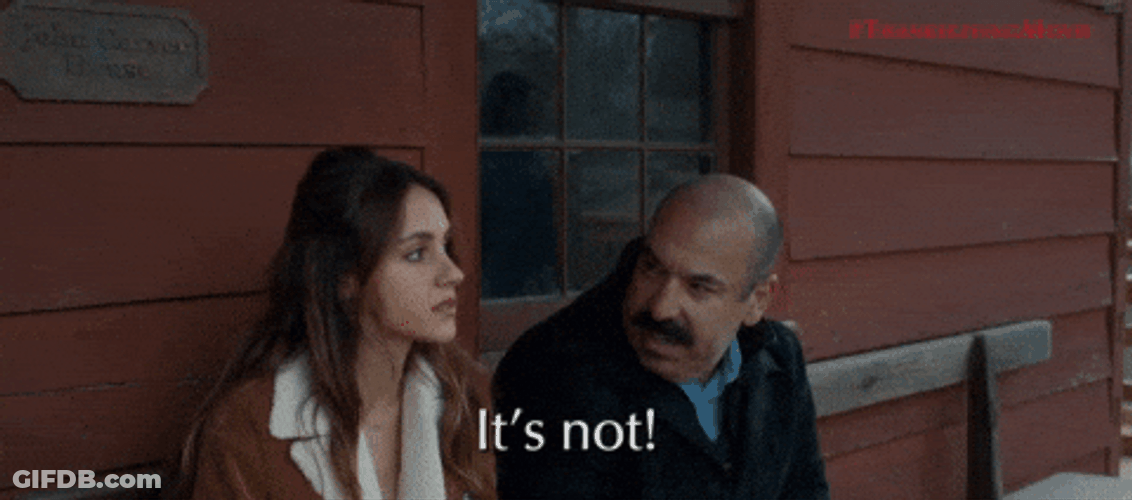 Addison Rae Talking To Rick Hoffman GIF