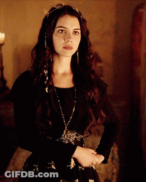 Adelaide Kane Disappointed Reaction GIF