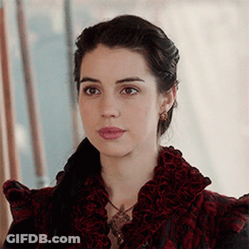 Adelaide Kane Timid Smile GIF