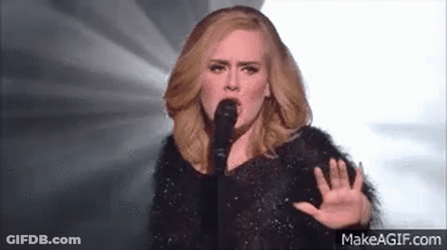 Adele Hello GIF