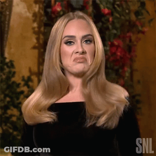 Adele Not Bad GIF