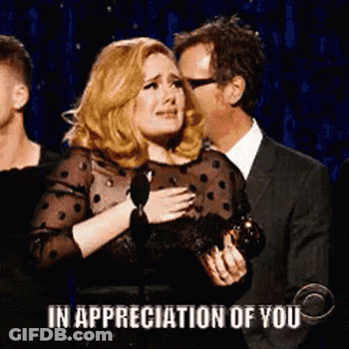 Adelle Appreciation Award GIF