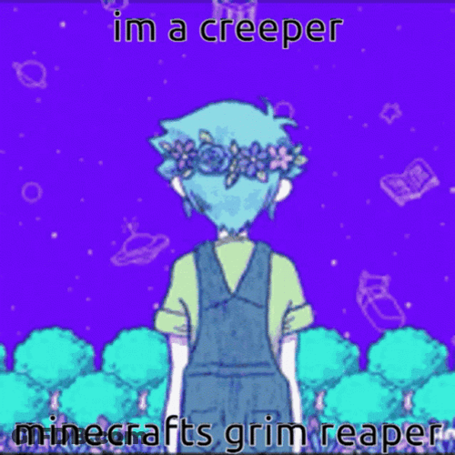 Adhd A Creeper Minecraft GIF