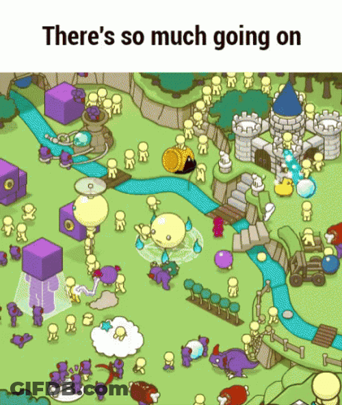 Adhd So Much Going On GIF