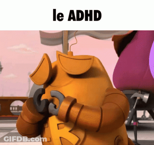 Adhd The Robot GIF
