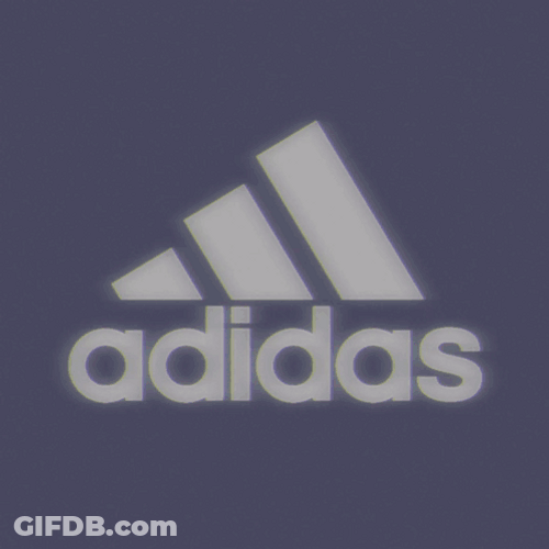 Adidas Logo Different Background Color GIF