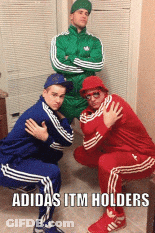 Adidas Outfit Of Three Men GIF