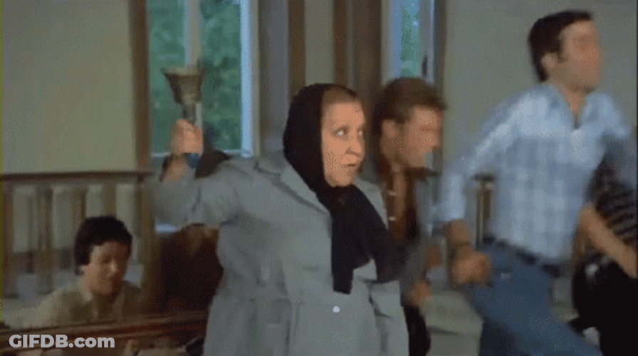 Adile Nasit Turk Ringing Bell GIF